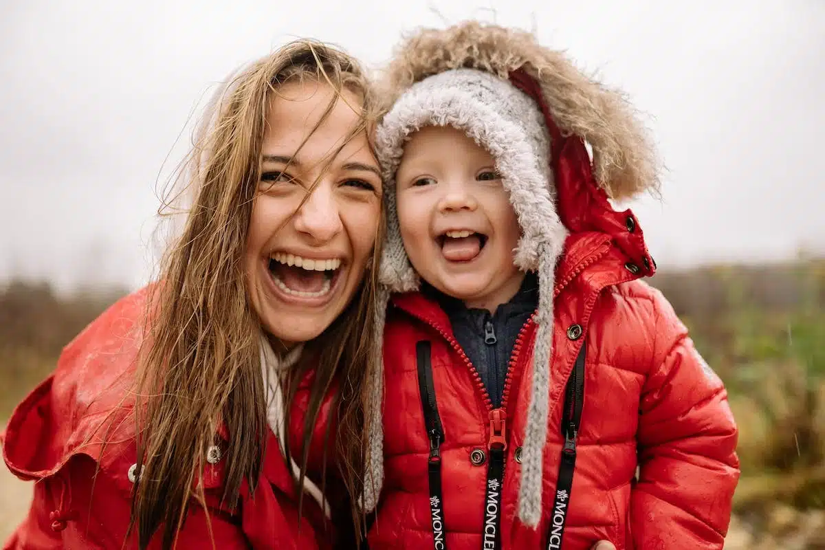 famille pluie