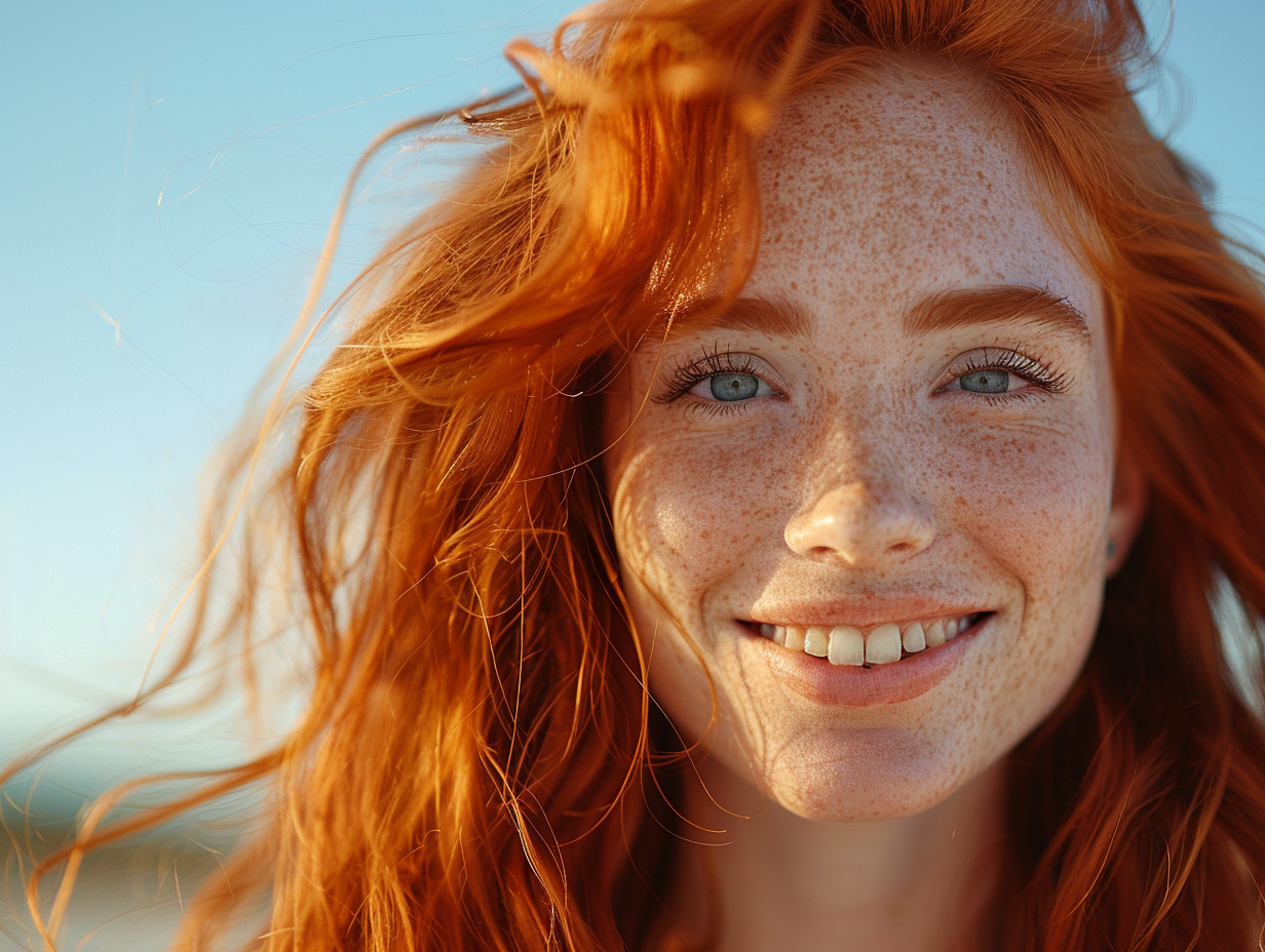 cheveux roux