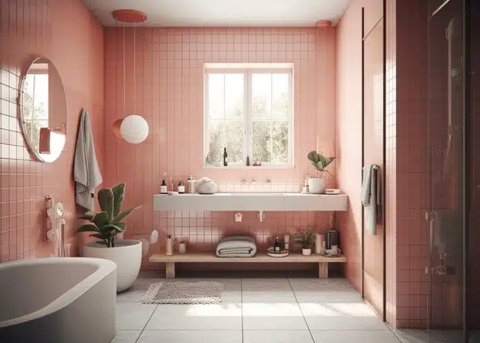 Salle de bain rose : conseils et astuces pour créer un espace élégant et tendance