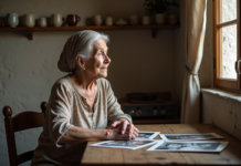 Comprendre les paroles de Bella Ciao : origines et symbolisme Femme italienne agee pensee assise a la cuisine