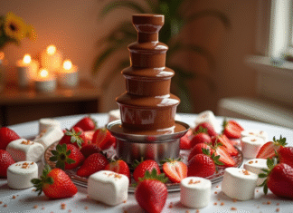 Les recettes de chocolat idéales pour votre fontaine à chocolat