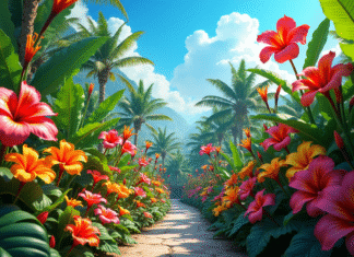 Exubérance et couleurs : découvrez les fleurs des îles