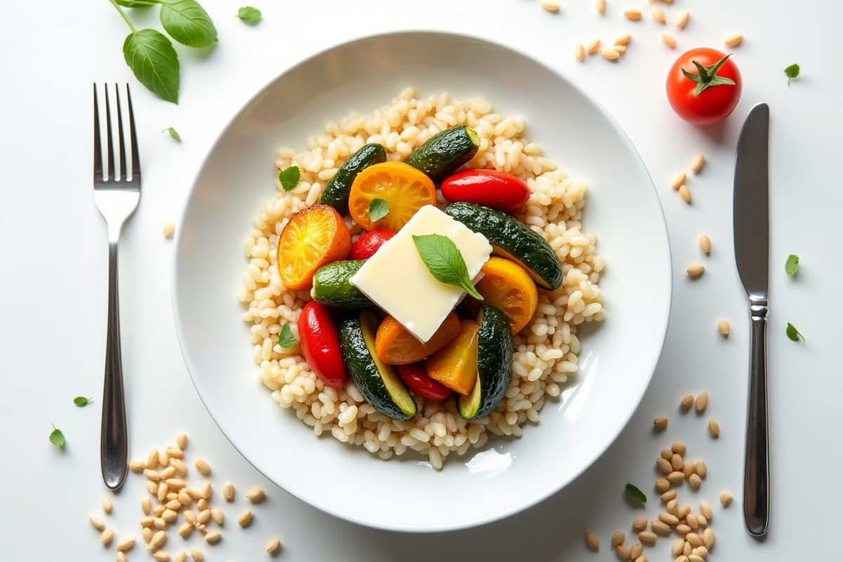 risotto légumes