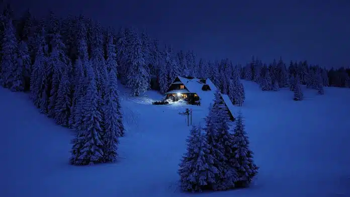 La magie des fêtes de fin d’année à la montagne