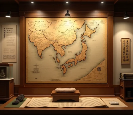 La carte du monde du Japon à travers les âges